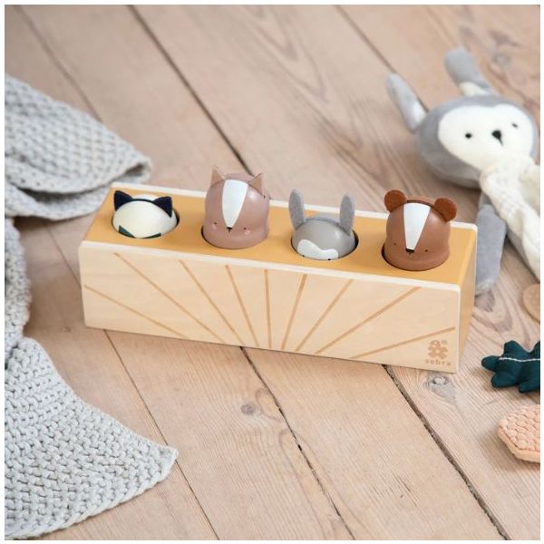 Jouet d’éveil pop-up - Woodland