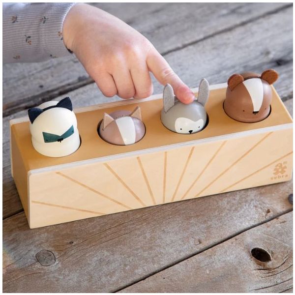 Jouet d’éveil pop-up - Woodland