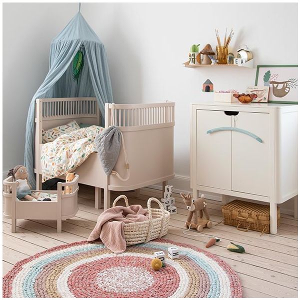 Convertible Bed - Birchbark Rose