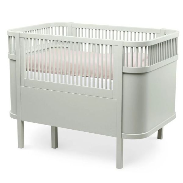 Lit bébé évolutif - Vert d'eau