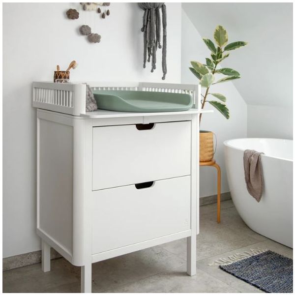 Matelas à langer - Vert d'eau