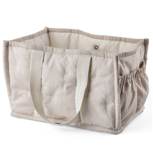 Tragekorb für Windeln - Beige