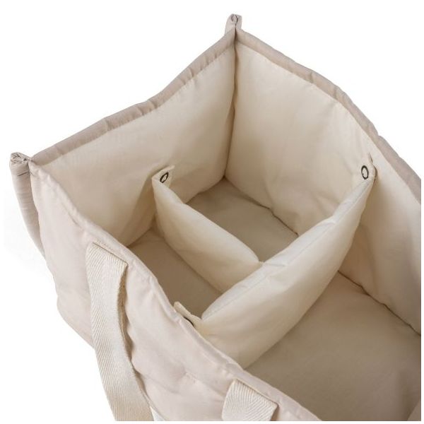 Tragekorb für Windeln - Beige