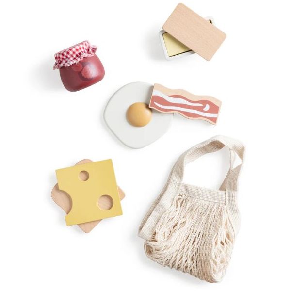 Petit déjeuner en bois