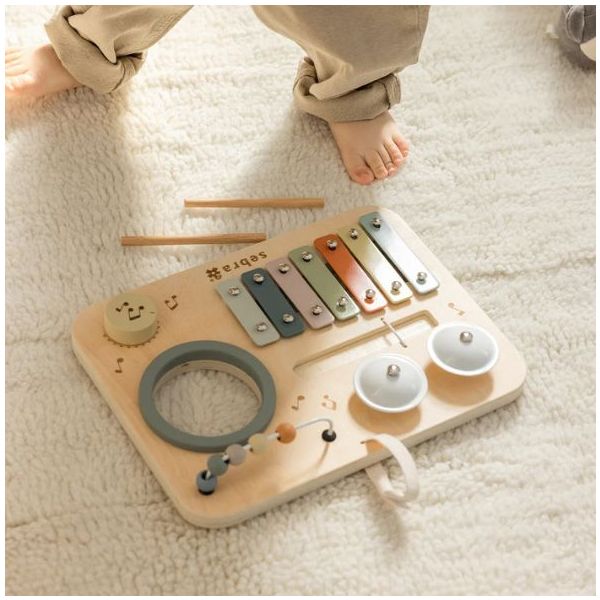 Plateau musical en bois