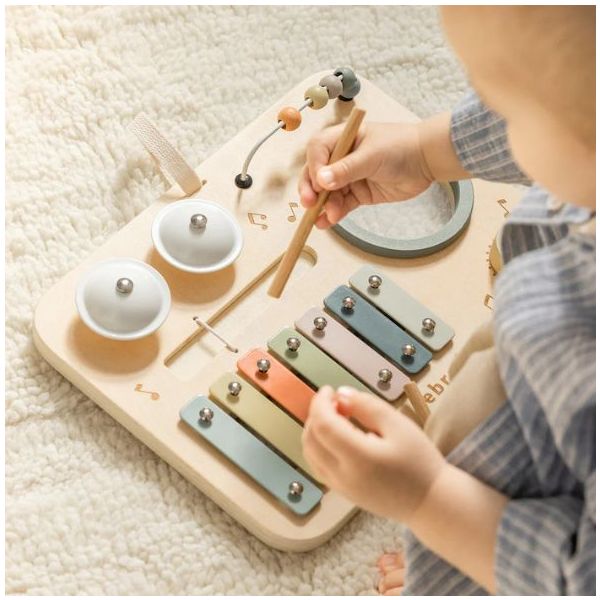 Plateau musical en bois