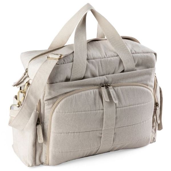Wickeltasche On-the-go - Beige Meliert