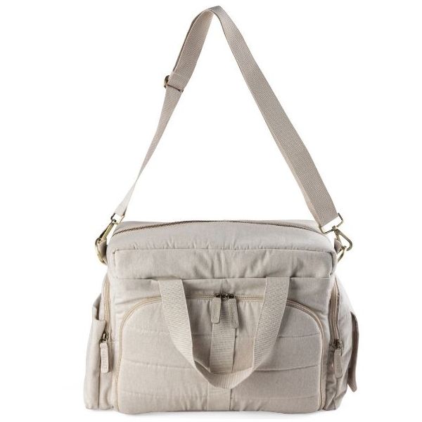 Wickeltasche On-the-go - Beige Meliert