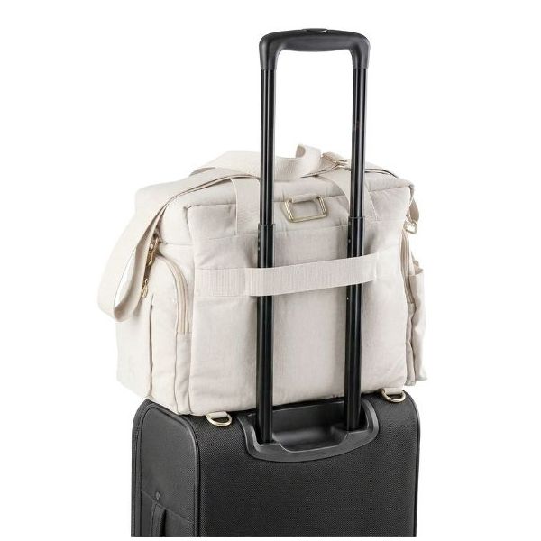 Wickeltasche On-the-go - Beige Meliert