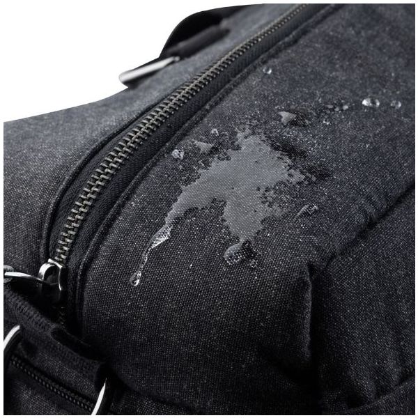 Wickeltasche On-the-go - Dunkelgrau Meliert