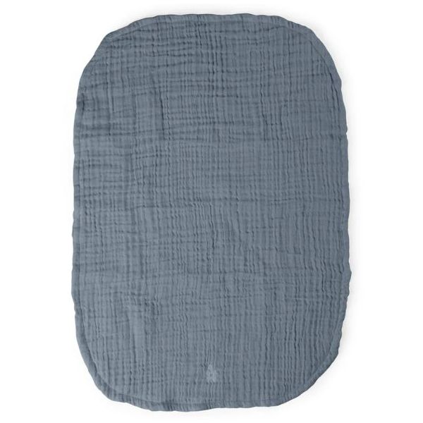 Set de 2 toppers pour matelas à langer - Bleu Lac
