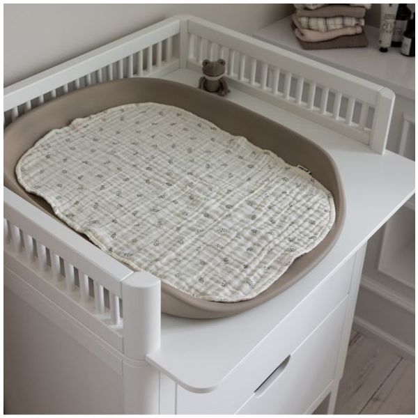 Set of 2 Toppers for Changing Mat - Sophora Leaves
