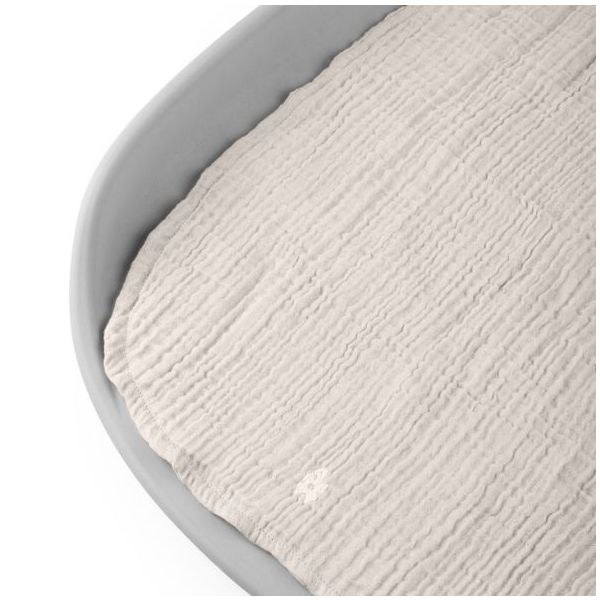 Set de 2 toppers pour matelas à langer - Rose