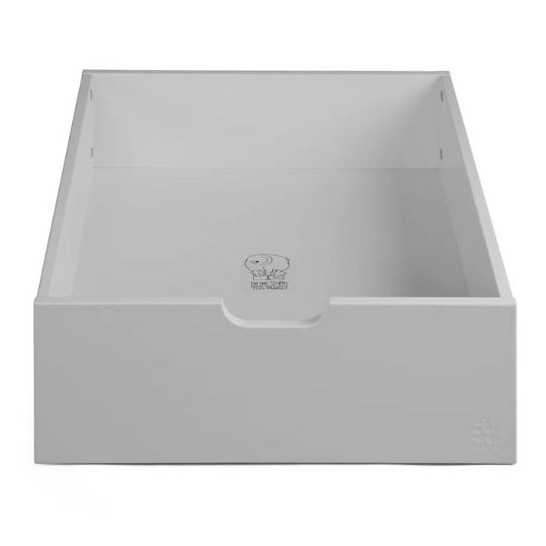 Tiroir de rangement pour lit bébé & junior - Gris Clair