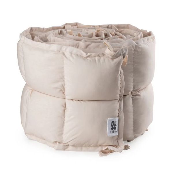 Tour de lit en kapok - 360 cm - Rose