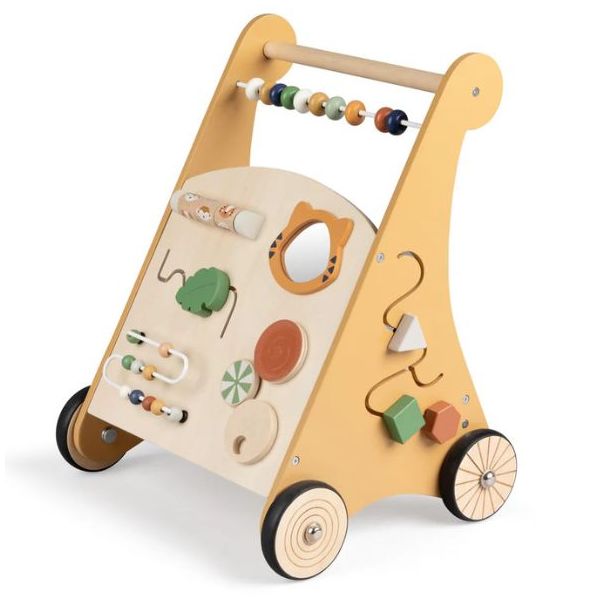 Trotteur multi-activités en bois