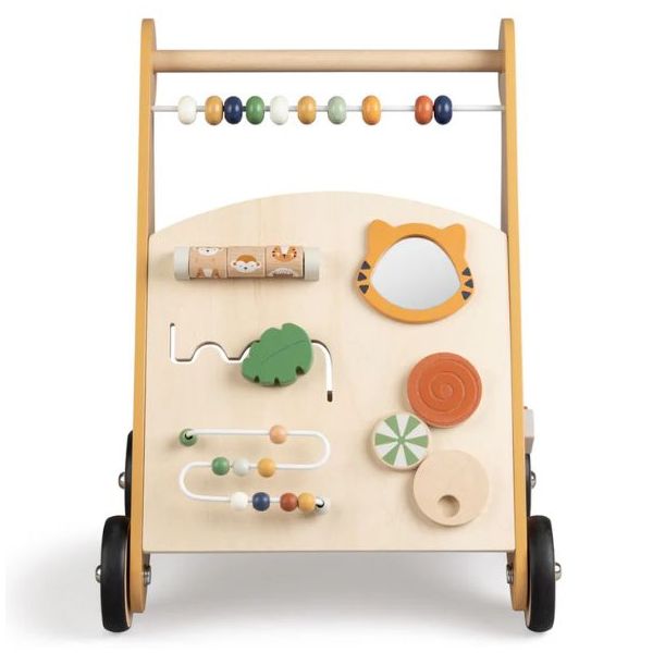 Trotteur multi-activités en bois