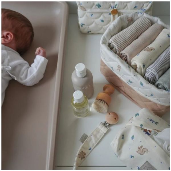 Set of 2 Quilted Storage Basket - Bluberries