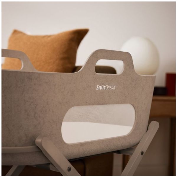 SnüzBaskit Moses Basket & Stand - Mocha / Mocha