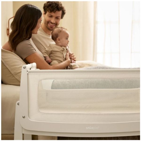 SnüzPod 5 Bedside Co-sleeper Crib - Cashmere