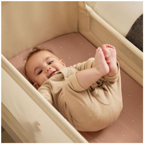 SnüzPod 5 Bedside Co-sleeper Crib - Cashmere