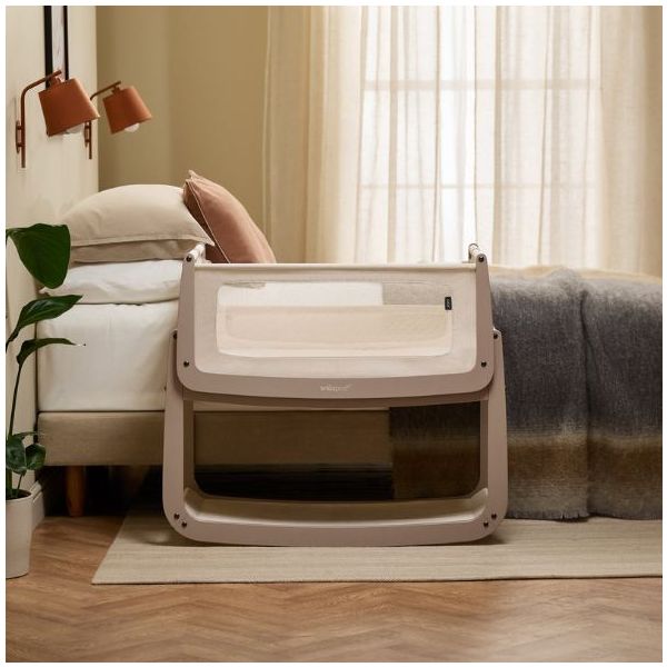 SnüzPod 5 Bedside Co-sleeper Crib - Mocha