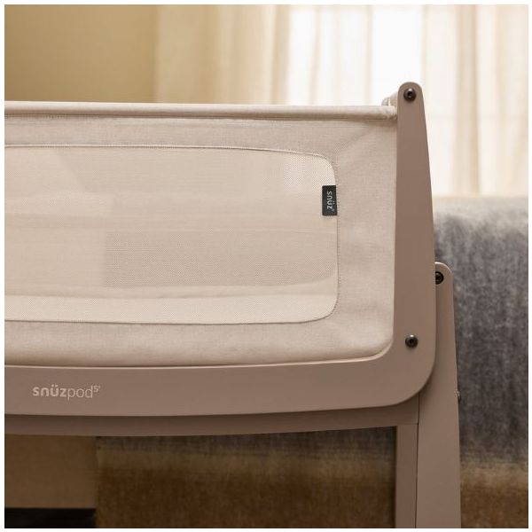 SnüzPod 5 Bedside Co-sleeper Crib - Mocha