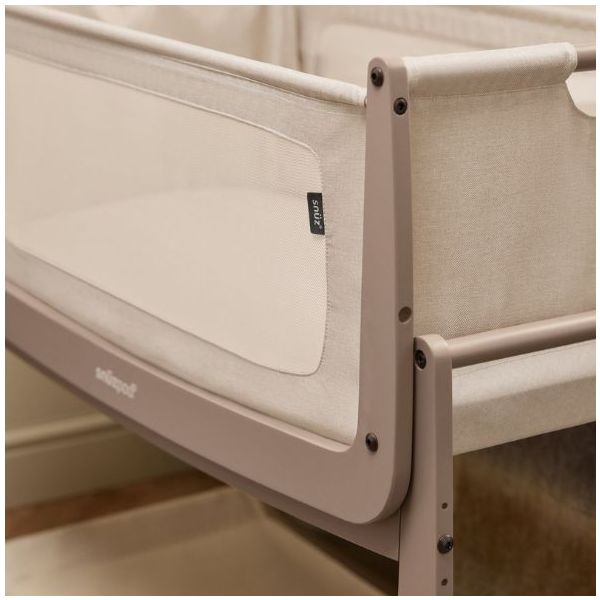 SnüzPod 5 Bedside Co-sleeper Crib - Mocha