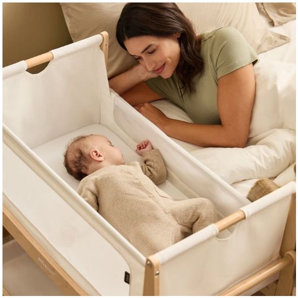 SnüzPod 5 Bedside Co-sleeper Crib - Nature