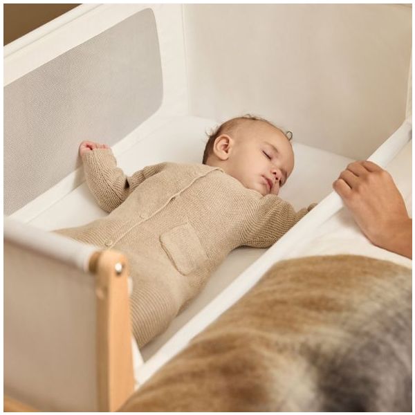 SnüzPod 5 Bedside Co-sleeper Crib - Nature
