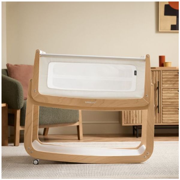 SnüzPod 5 Bedside Co-sleeper Crib - Nature