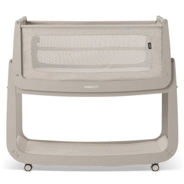 SnüzPod 5 Bedside Co-sleeper Crib - Pebble