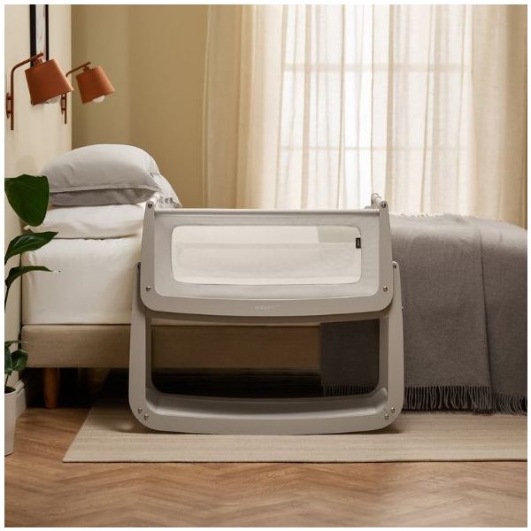 SnüzPod 5 Bedside Co-sleeper Crib - Pebble