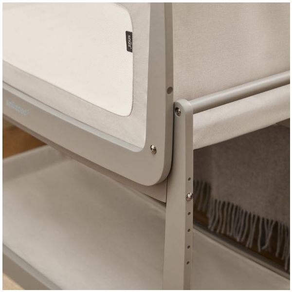 SnüzPod 5 Bedside Co-sleeper Crib - Pebble