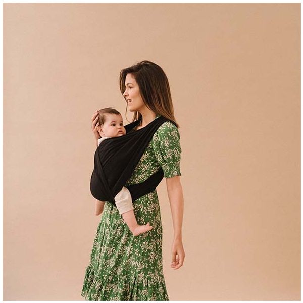 Porte-bébé Bandeaux Duo - Noir