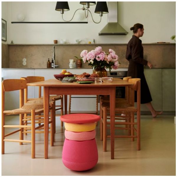 Stapelstein Dynamic All - Base, Planche d'équilibre & Briques - Fleurs