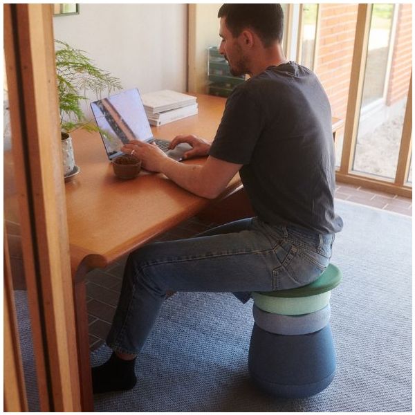 Stapelstein Dynamic All - Base, Planche d'équilibre & Briques - Waters & Greens