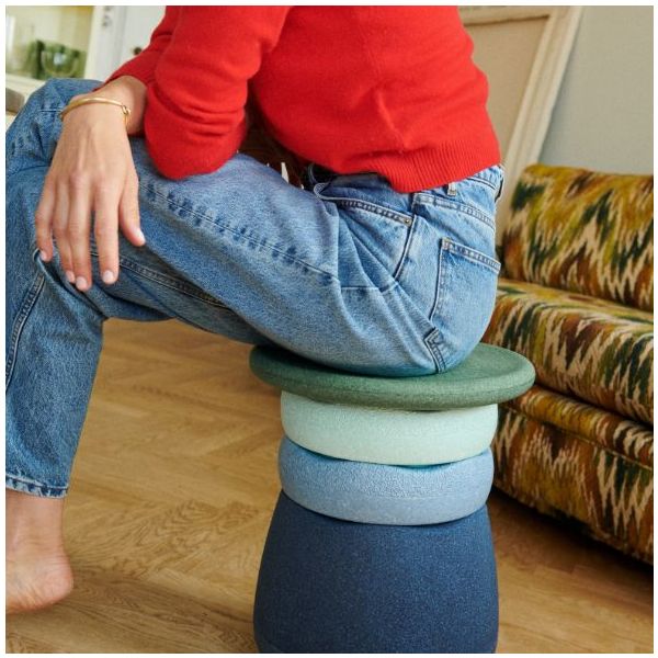 Stapelstein Dynamic All - Base, Planche d'équilibre & Briques - Waters & Greens