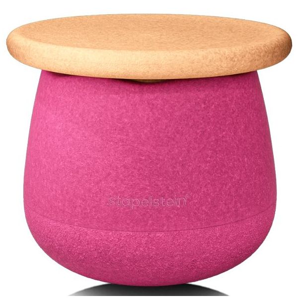 Stapelstein Dynamic Small - Base & Planche d'équilibre - Fleurs