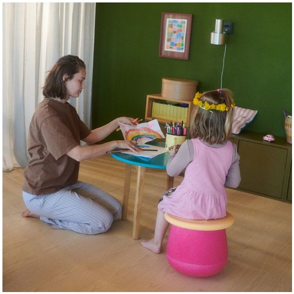 Stapelstein Dynamic Small - Base & Planche d'équilibre - Fleurs