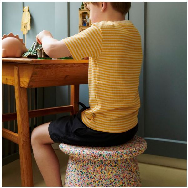 Stapelstein Dynamic Small - Base & Planche d'équilibre - Super Confetti