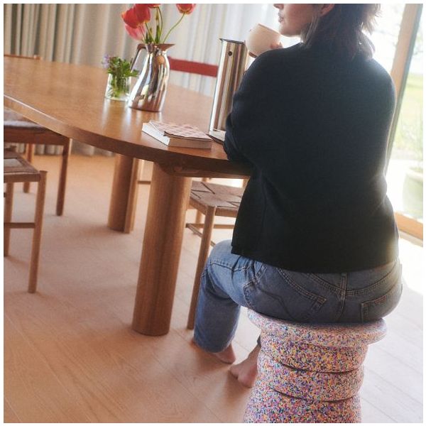 Stapelstein Dynamic All - Base, Planche d'équilibre & Briques - Super Confetti