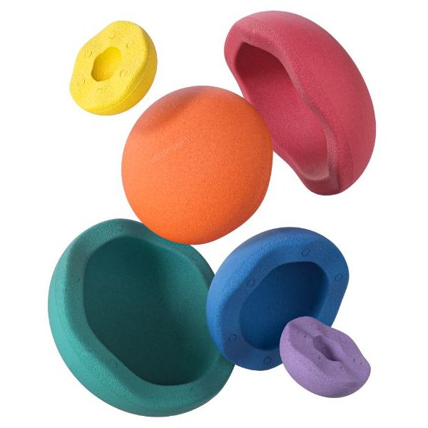 Brique empilable Stapelstein Inside - Arc-en-ciel - 6 pièces