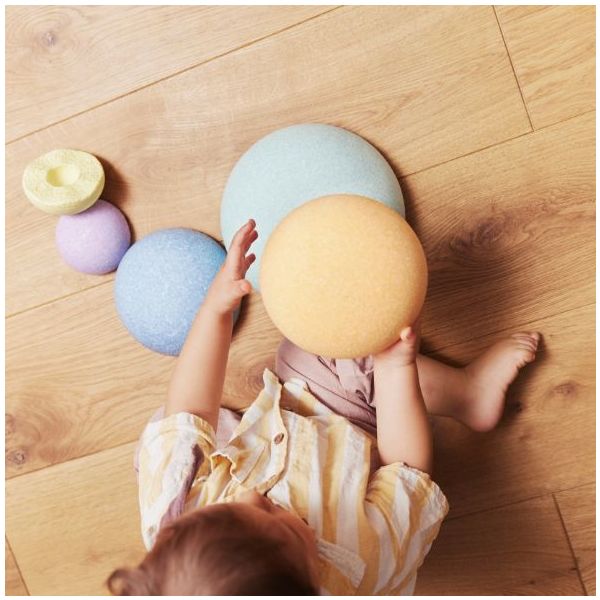 Brique empilable Stapelstein Inside - Arc-en-ciel Pastel - 6 pièces