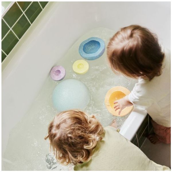 Brique empilable Stapelstein Inside - Arc-en-ciel Pastel - 6 pièces