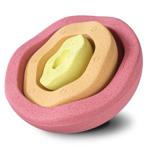 Brique empilable Stapelstein Inside - Warm Pastel - 3 pièces