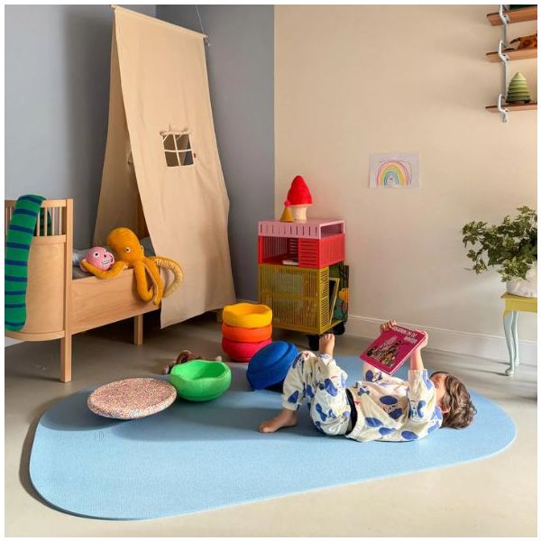 Tapis de jeu Stapelstein - Bleu Ciel