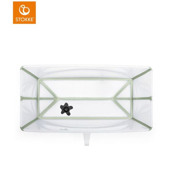 Baignoire Flexi Bath - Vert Transparent