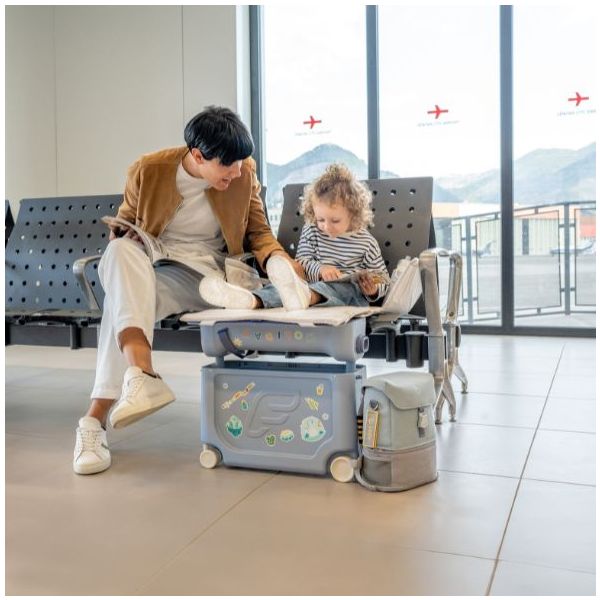 Valise enfant JetKids™ BedBox™ - Bleu Arctique