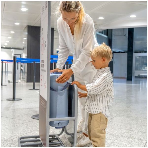 Valise enfant JetKids™ BedBox™ - Bleu Arctique
